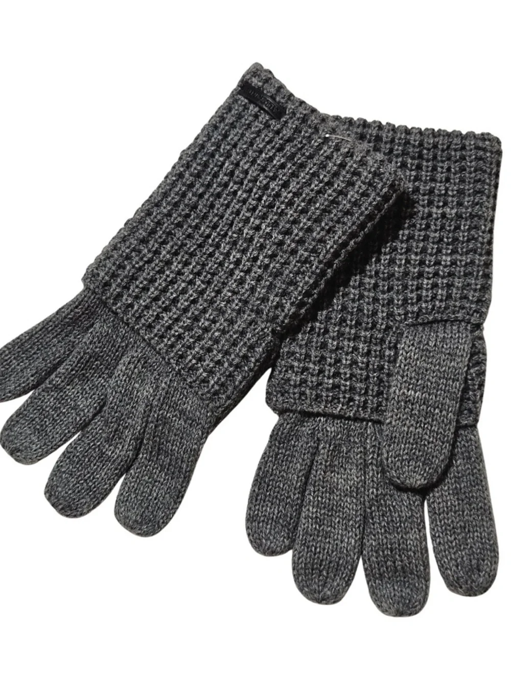 All Saints Mixed Stich Knit Gloves NWOT
